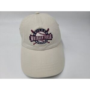 Wrigley Field Chicago Cubs Baseball Strapback Adjustable (Fits Small) Hat Cap‎